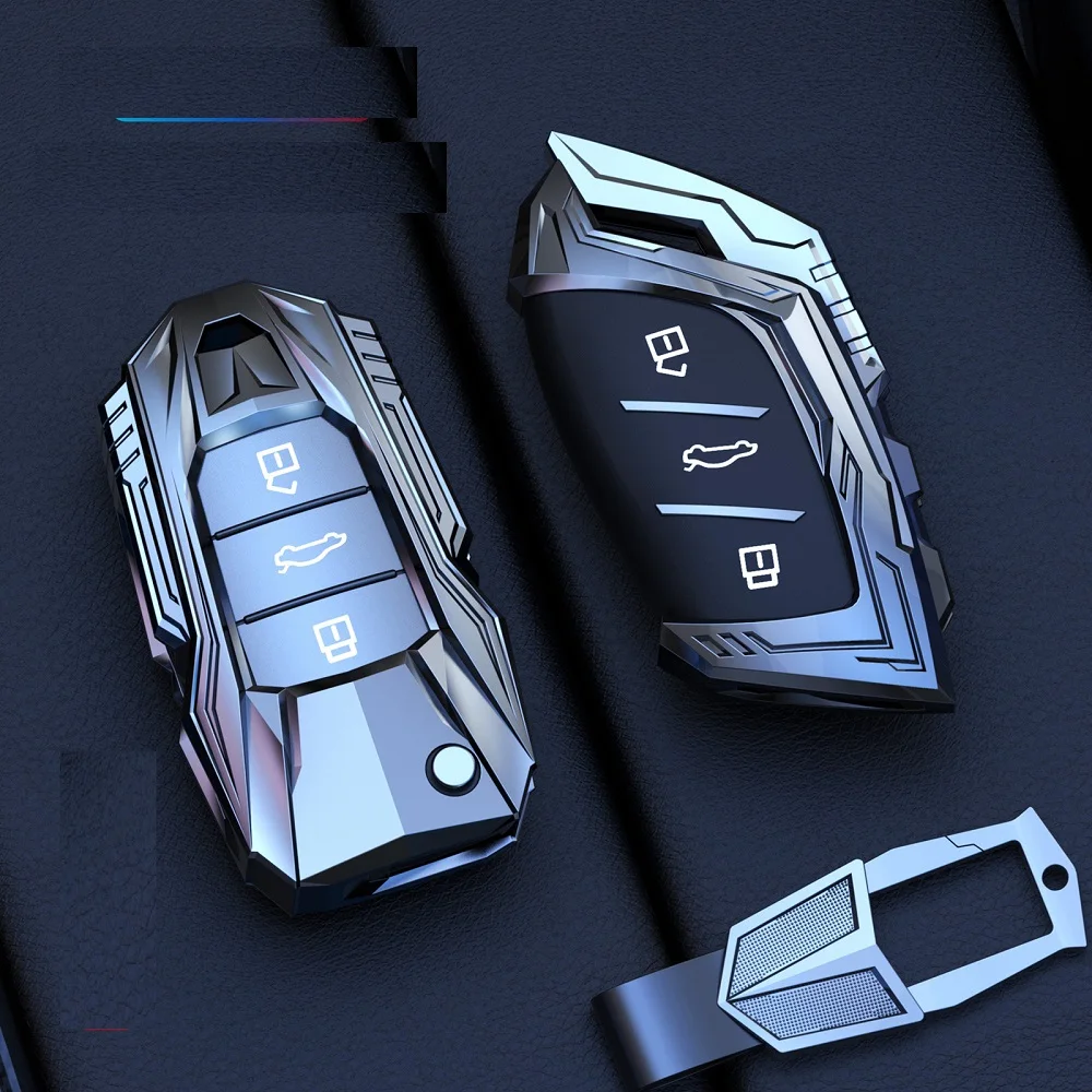Zinc Alloy Car Remote Key Case Key cove for MG MG6 ZS HS EV EZS EHS mg3 gs mg7 GT 2015 2016 2017 2018 2019 2020 Auto Accessories