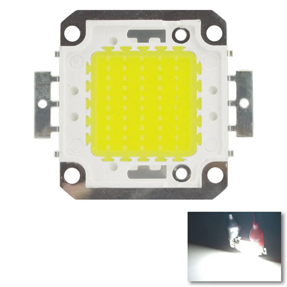 Imagem -03 - Led Cob Lâmpada Chip de Cobre Stent Led Projector Ponto Luz Led Integrado Smd Lâmpada Luzes 3036v para Diy 50w 100w