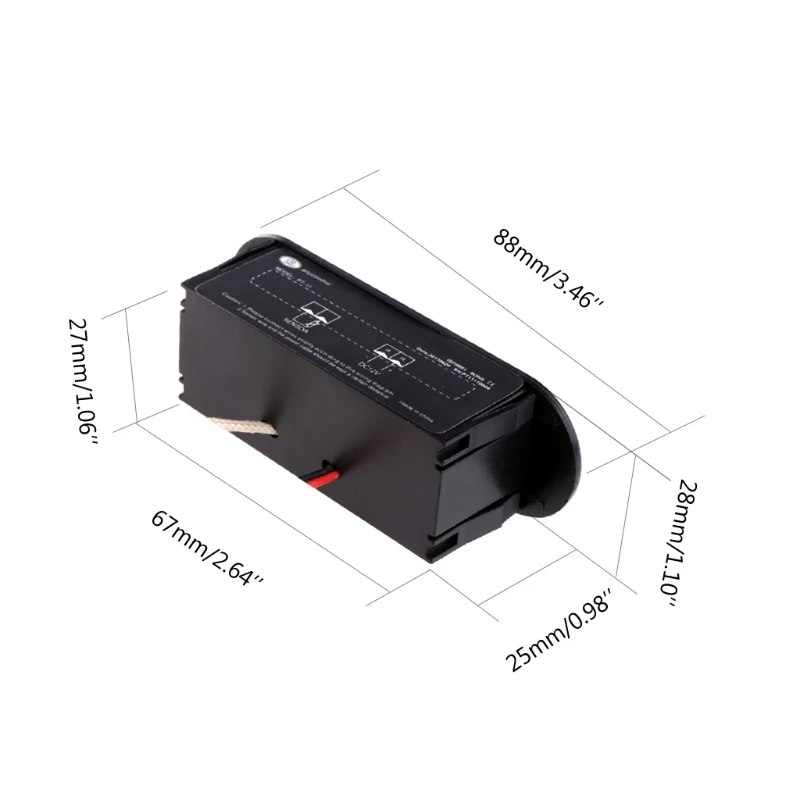 L69A PT-11 LED Embedded Thermometer for Industrial Temperature Measurement High Temperature Resistance -20~300℃ Lightweight