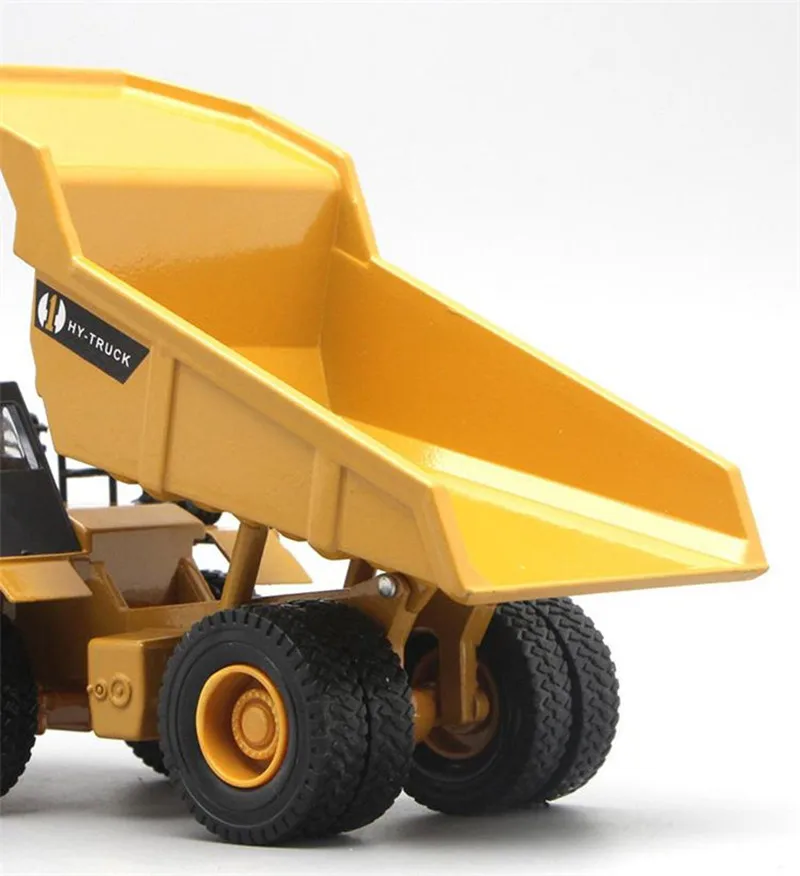 Exquisite truck, 1:50 mine transport alloy model,metal engineering sliding toy,simulation children\'s gift,free shipping