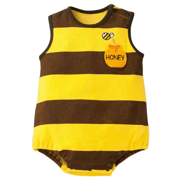 2020Cosplay Baby Bodysuit Summer Baby Boy Girls Watermelon Strawberry Jumpsuit Cotton Infant Toddler Costumes Sleeveless