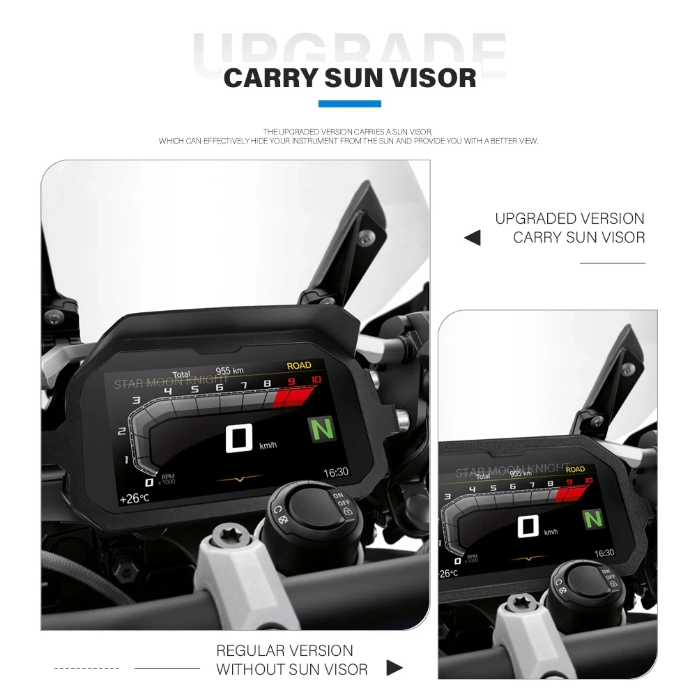 TFT Theft Protection For BMW F850GS f850 gs f 850 gs 850GS Adventure ADV Meter Frame Cover TFT Screen Protector Dashboard Guard