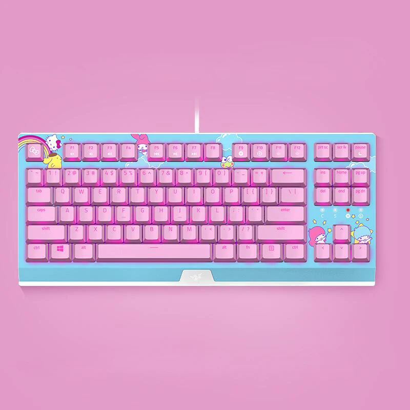 Компактная механическая клавиатура Razer BlackWidow X Sanrio, ограниченный выпуск