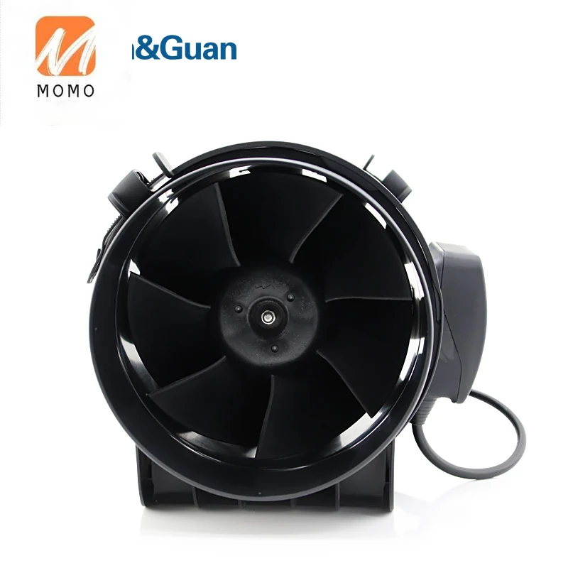 6 inch Energy saving ec fan inline silent with free speed controller