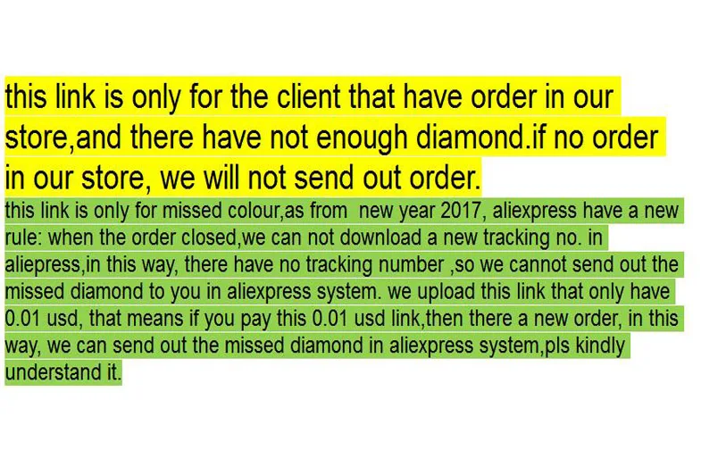 0.01 usd for missed colour 5d DIY Diamond Painting Cross Stitch 5D Diamond Mosaic 3D Diamond Embroidery Painting Rhinestones image 2