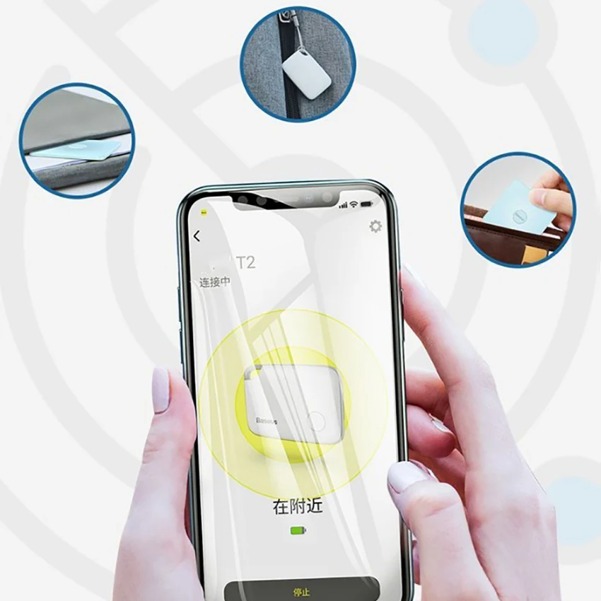 Mini Smart Tracker Anti Lost Bluetooth-compatibile Smart Finder Key Phones Anti Loss Alarm Smart Tag Key Finder Locator