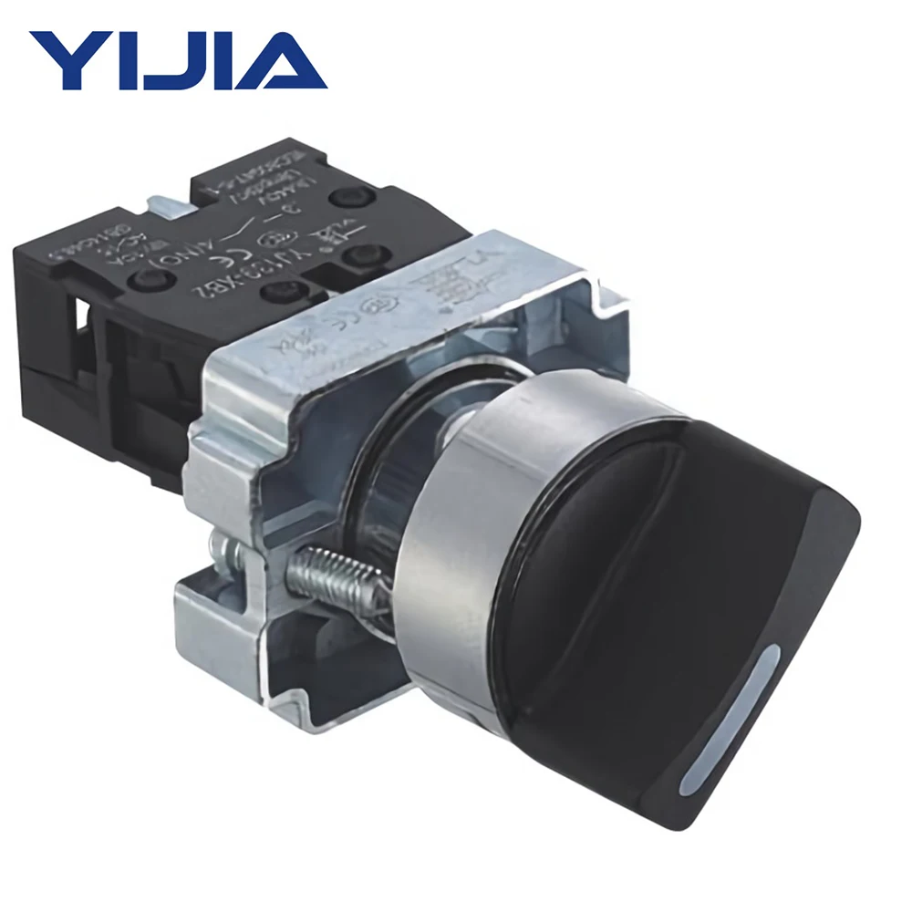 22mm 3 Positions 2NO Maintained Self-Recovery Selector Switch