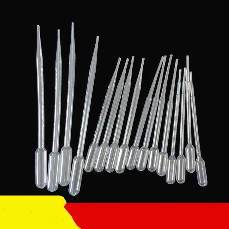 50pcs/Pasteurized Pipette 1 / 2 / 3 / 5 / 10ml Plastic Graduated Pipette Plastic Dropper Laboratory Disposable Dropper