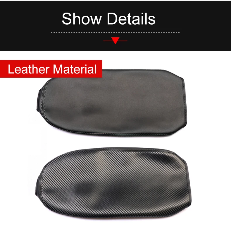 Für Toyota RAV4 XA50 2019 2020 2021 2022 2023 2024 2025 Auto Mittelkonsole Armlehnenbox PU-Leder Polster Abdeckung Zierleiste Zubehör – Detail 5