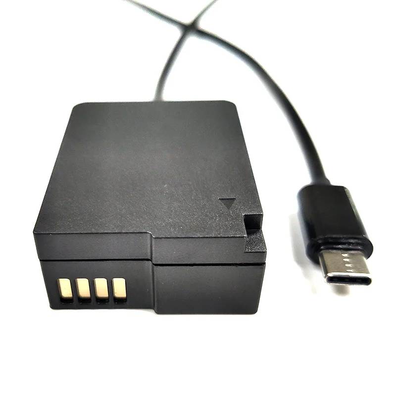 USB-C BLC12 Dummy Battery DMW-DCC8 DC Coupler PD Type C Interface Cable for GX8 FZ200 G7 G6 G5 GH2 G80 G85 Camera