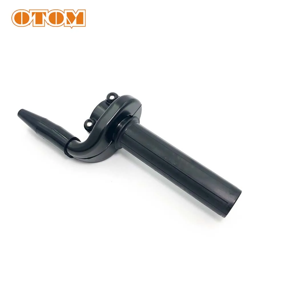 OTOM Motorcycle Throttle Twist Grip Motocross Settle Throttle Handle Double Span Wire System 7/8\