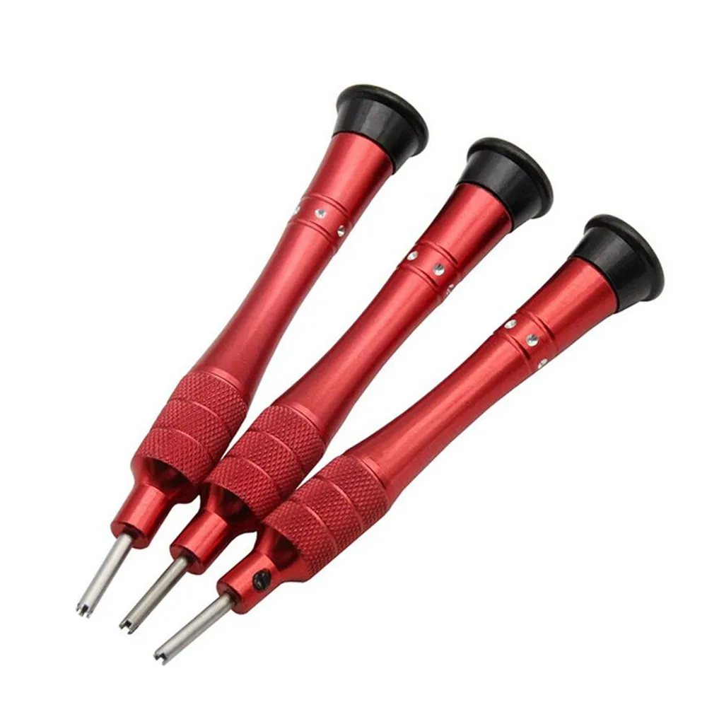 Red Steel 26.mm 3/4/5 Spokes Star Watchmaker Screwdriver For Richard Mille Watch Strap Band Case Bezel Remove Open Repair Tool