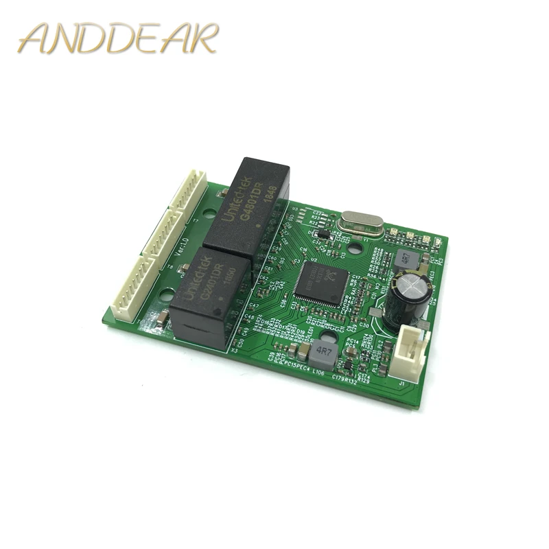 

Mini PBCswitch module PBC OEM module mini size3Ports Network Switches Pcb Board mini ethernet switch module 10/100/1000Mbps