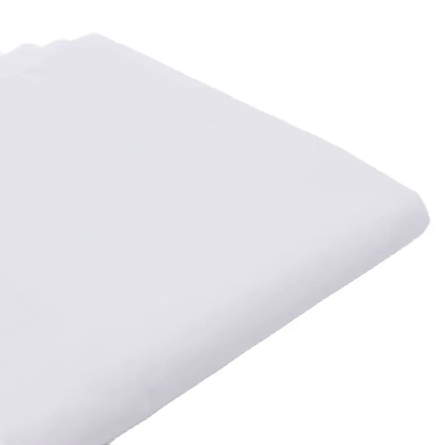 CMCYILING الأبيض الأحمر الصلبة نسيج القطن لخياطة قميص بلوزة القماش المنسوجات المنزلية 1 قطعة 50 سنتيمتر x 150 سنتيمتر #3