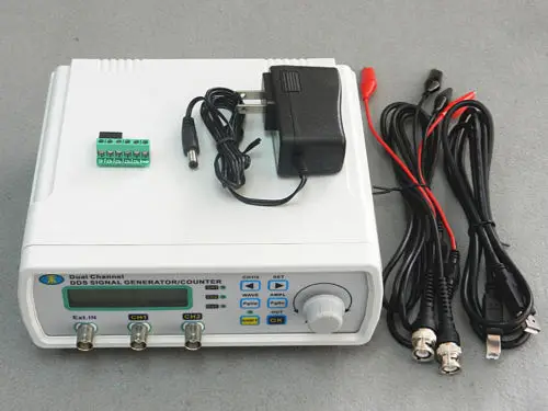 25MHz Dual Channel DDS Function Signal Generator Sine/Square Wave + PC Software