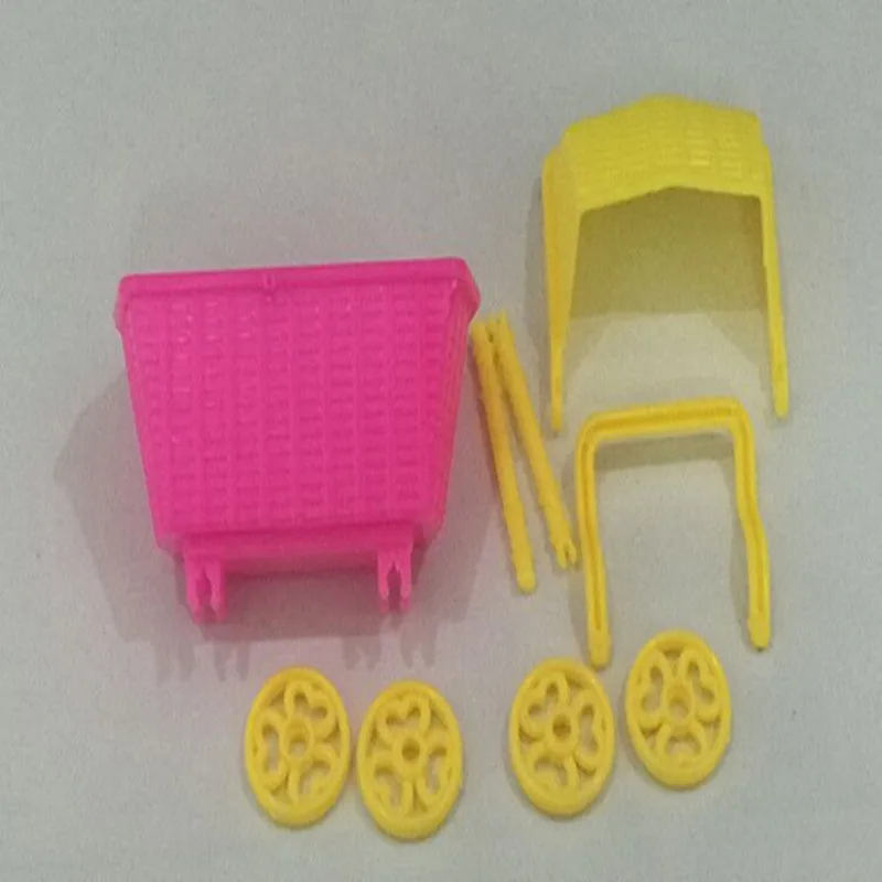 Casa de muñecas de juguete para niños, Mini carrito de compras, juguete de imitación para niños, juguetes de comestibles para bebés, 1 ud.