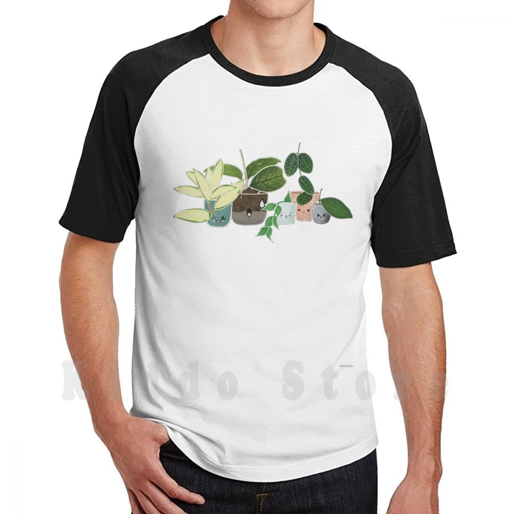 Hoya Friends T Shirt DIY Big Size 100% Cotton Hoya Houseplants Plant Lady Kuwaii Cute Plant Addict Plant Mom Quarantine