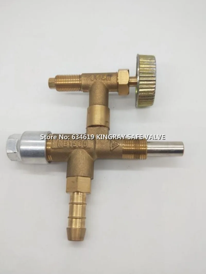 Imagem -03 - Aquecedor de Gás de Desligamento Automático Válvula de Proteção de Flameout de Segurança Termopar de Latão Bico de Controle