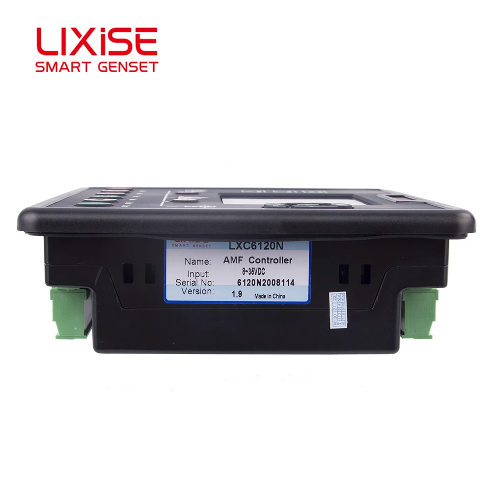 Imagem -03 - Lixise-controlador de Circuito Diesel Lxc6120n Amf Lcd Partida Automática Partes do Conjunto Painel de Placa de Circuito Eletrônico