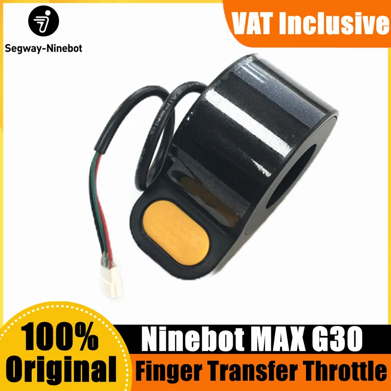 Original Ninebot Finger Transfer Kits Parts For Ninebot Max G30 Smart Electric Scooter Accessories Throttle Booster Accelerator