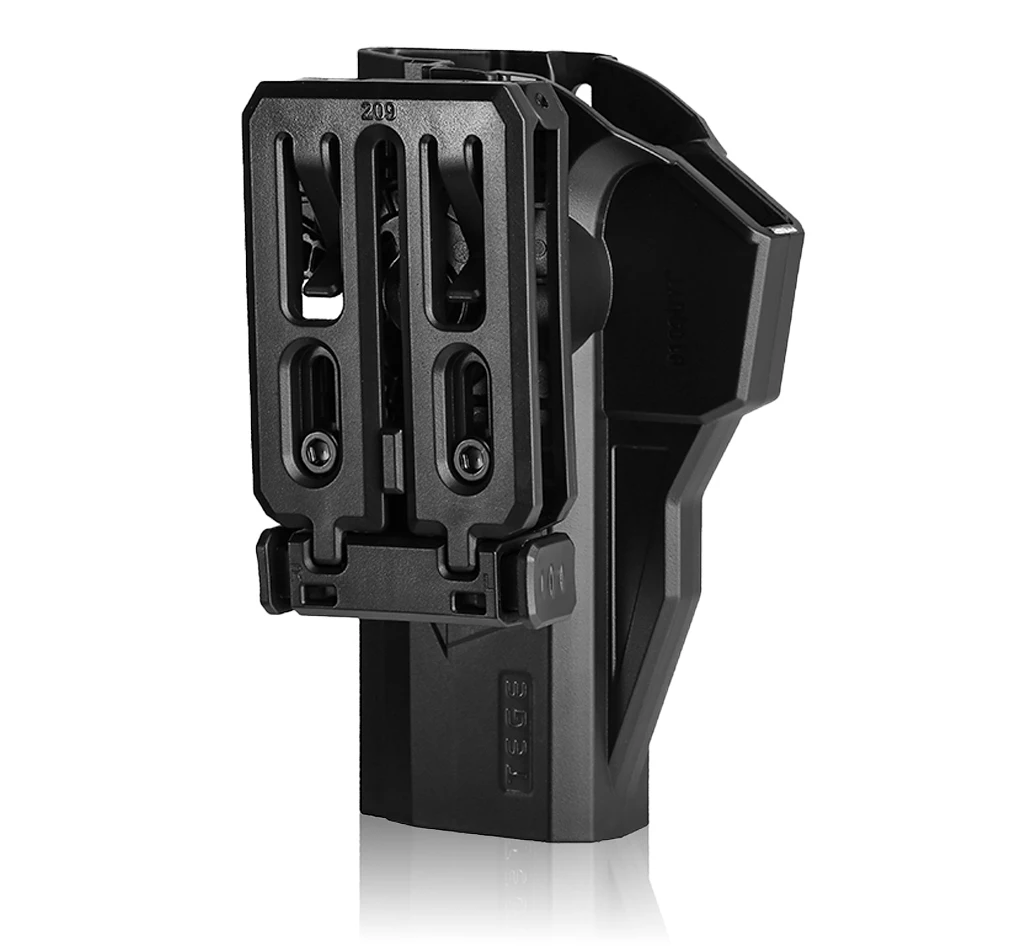 TEGE Waistband Carry, Two-in-1 Belt Clip System Pistol Holster, CZ 75, SP-01 Shadow view 5