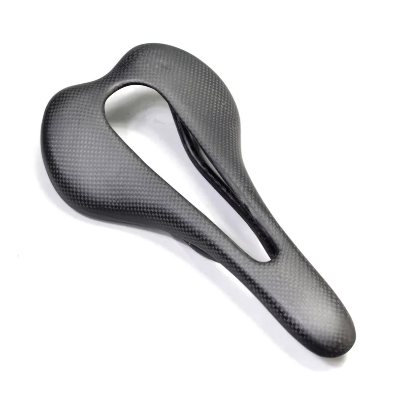 

Full Carbon Fiber Bicycle Saddle MTB Mountain Road Bike Carbon Saddle Seat 3K Matte Bike cushion Cycling Parts 275*147mm