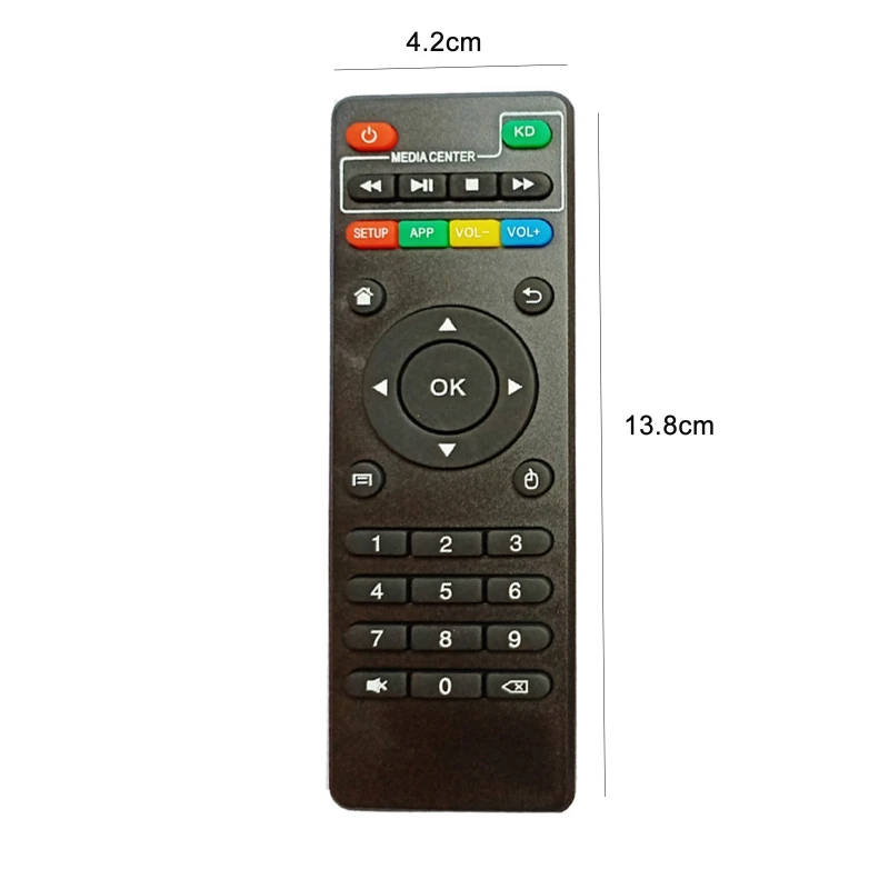 Wireless IR Remote Control Replacement for X96 X96mini X96W Android for Smart TV Box Android for Smart TV Box Operate Co