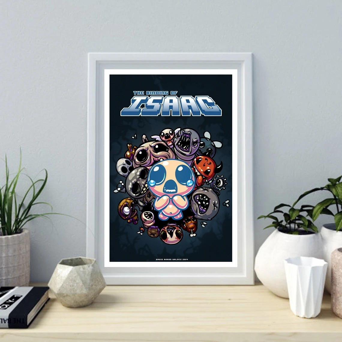 ملصق لعبة تجليد إسحاق ولادة جديدة لتزيين المنزل طلاء جدران (بدون إطار) #6