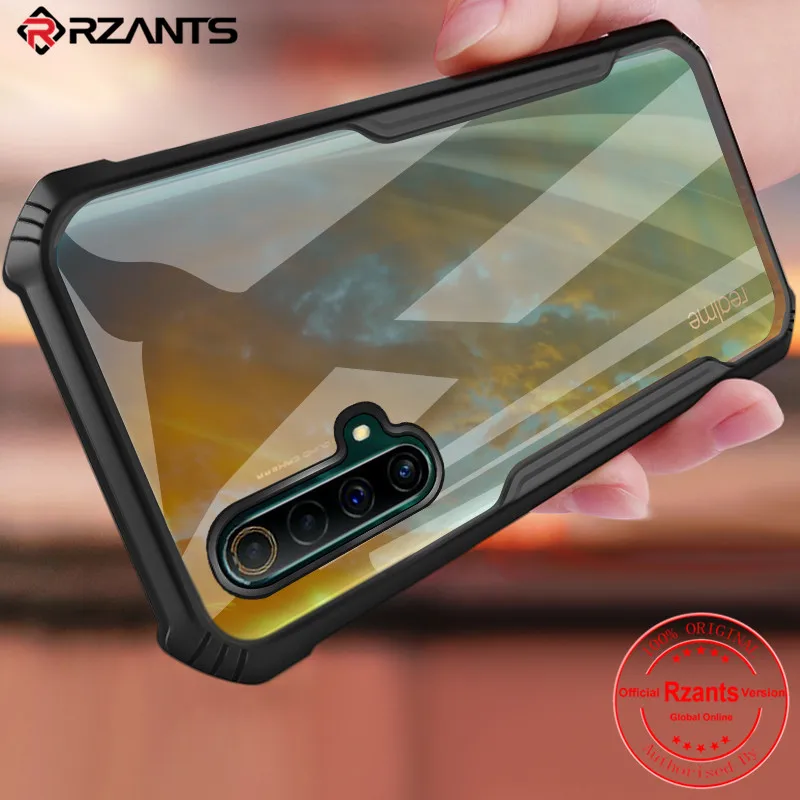 Rzants For OPPO Realme X50 X3 SuperZoom Realme X50 Pro Case Hard [Blade] Shockproof Slim Crystal Clear Cover funda Casing