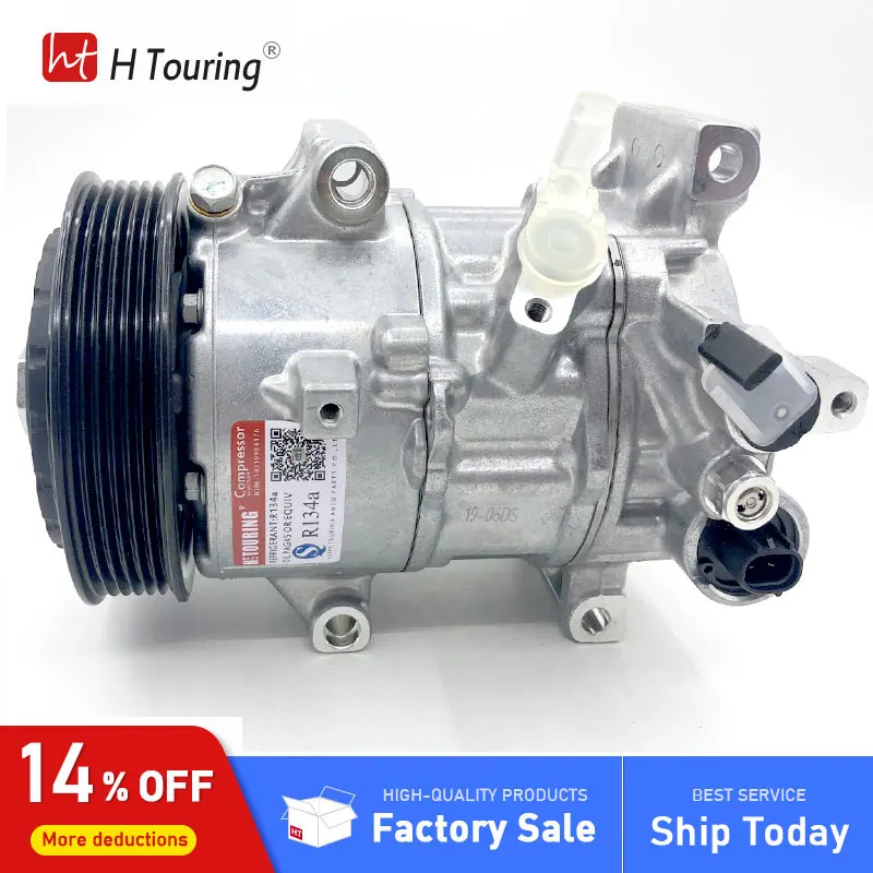 For TOYOTA COROLLA 1.8L 2014-2018 AIRCON Compressor 6SES14C 4472807500 8831002850 8831002851 8831002852 88310-02851 88310-02852