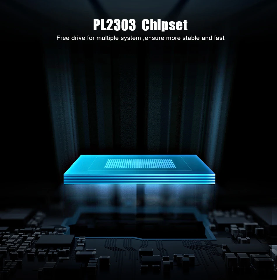 SAMZHE USB 2,0 zu Seriell RS-232 DB9 9Pin Adapter Konverter Kabel FTDI Chipsatz Länge 1,5 M USB ZU RS232 UNTERSTÜTZUNG WIN10 – Detail 6