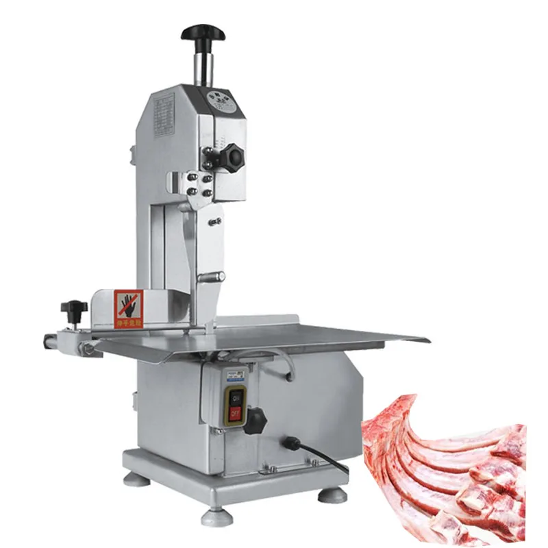 

Automatic Bone Cutter Commercial Bone Sawing Cutting Machine Frozen Meat Cutter cut Trotter/Ribs/Fish/Meat/Beef machine