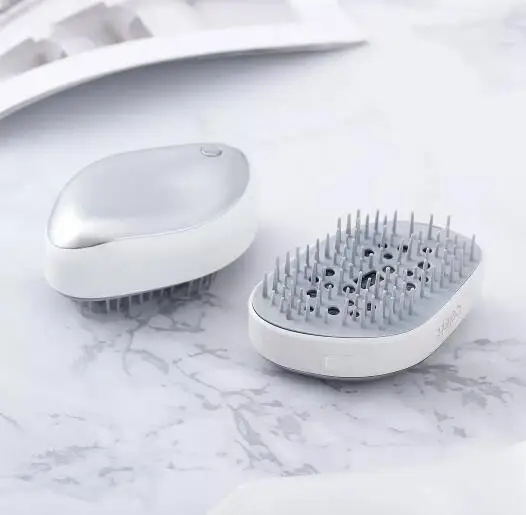 Xiaomi-Purely LLLT Pente De Cabelo A Laser Elétrico, Escova De Massagem Do Couro Cabeleireiro, Anti-Perda De Cabelo, Crescimento De Saúde, Ferramenta De Rebrota