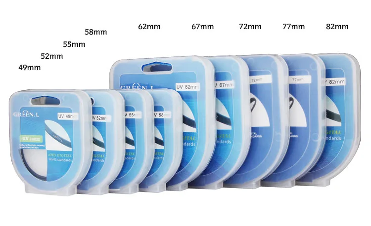 УФ-фильтр для объектива камеры Canon Nikon Sony Fujifilm 40,5 мм 72 мм 82 мм @