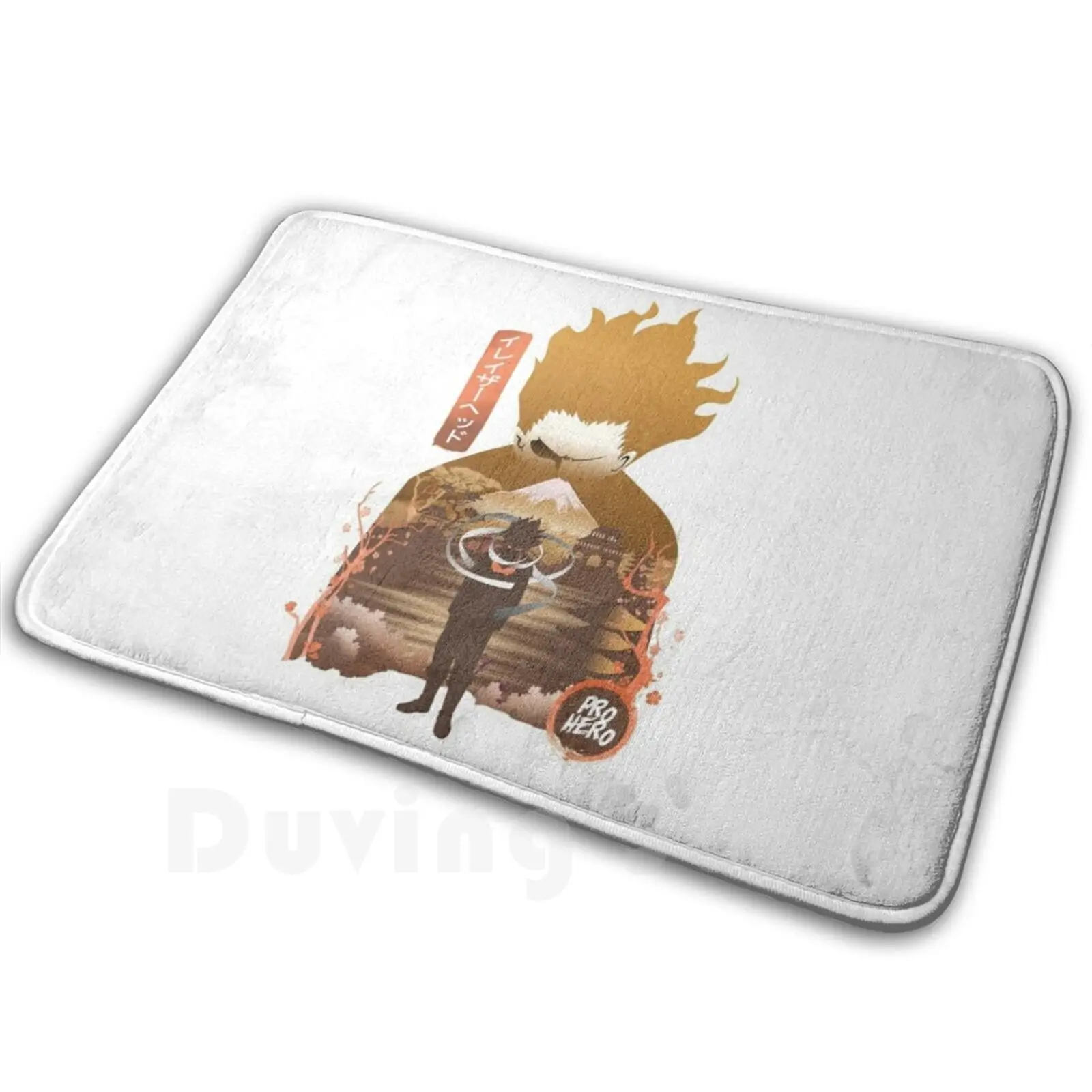 Pro Hero Eraser Head Carpet Mat Rug Cushion Soft Bokunohero Anime Bokunoheroacademia Bnha Mha Deku Manga Todoroki