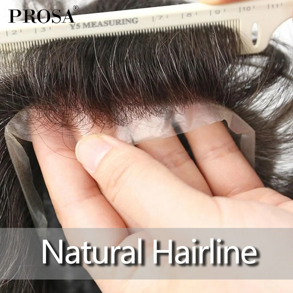 Macio fino plutônio v-looped cabelo dos homens sistema de substituição indiano 100% remy do cabelo humano natural dos homens da forma peruca