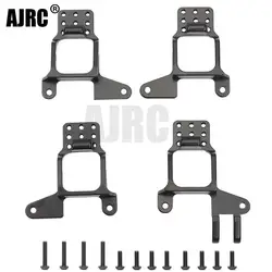 Ajrc 4pcs Aluminum Front & Rear Shock Towers Mount For 1/10 Rc Crawler Traxxas Trx-4 Bronco K5 G500 Defender 8216 Upgrade Parts