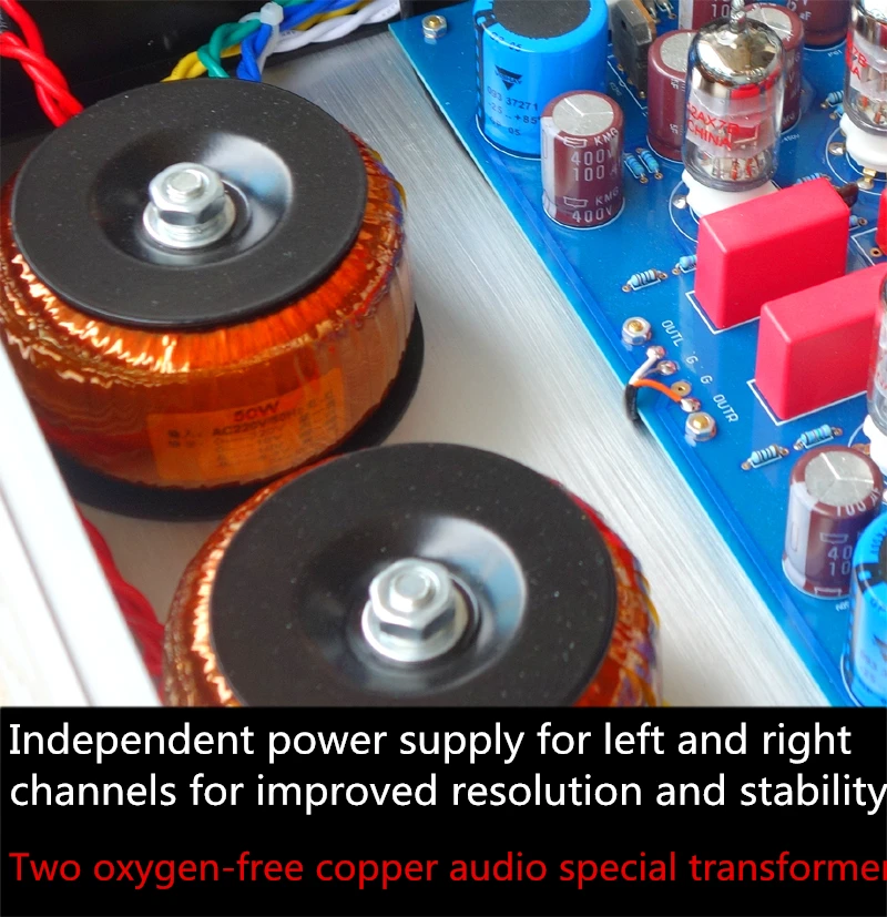 Weiliang jp200 base em frança jp200 pré-amplificador circuito de alta fidelidade tubo estéreo preamp