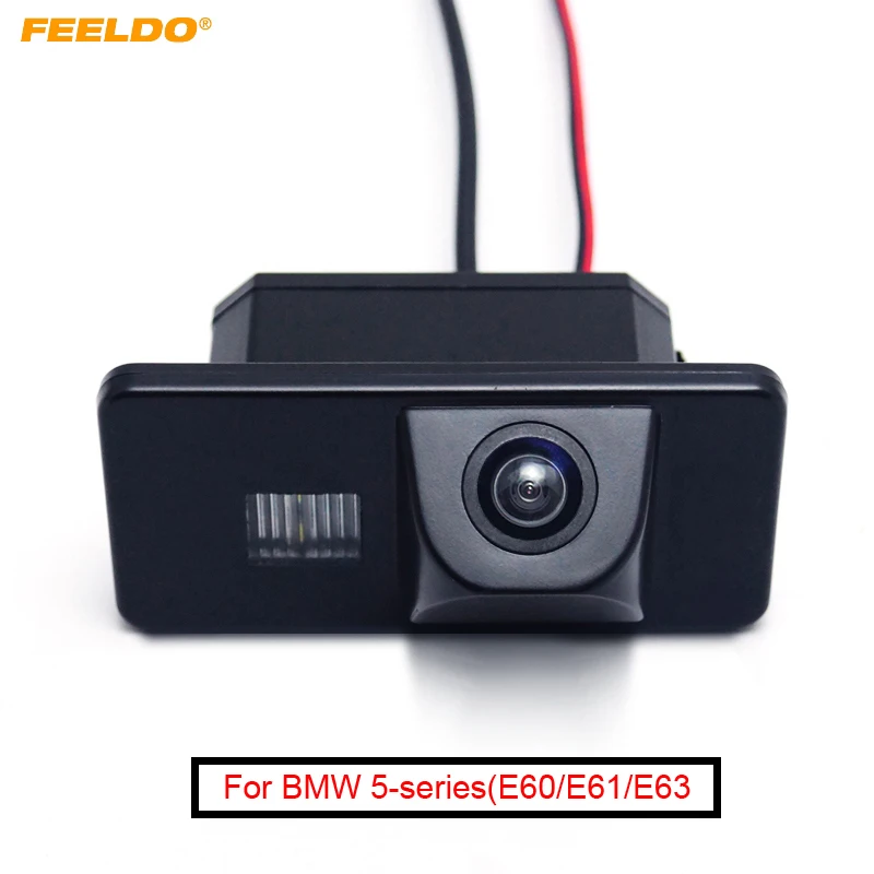 

FEELDO 1Set Special Car Combined Backup Rear View Camera For BMW 5-series/1-series(E81/E87)/3-series(E90/E91/E92/E93) #FD-4390