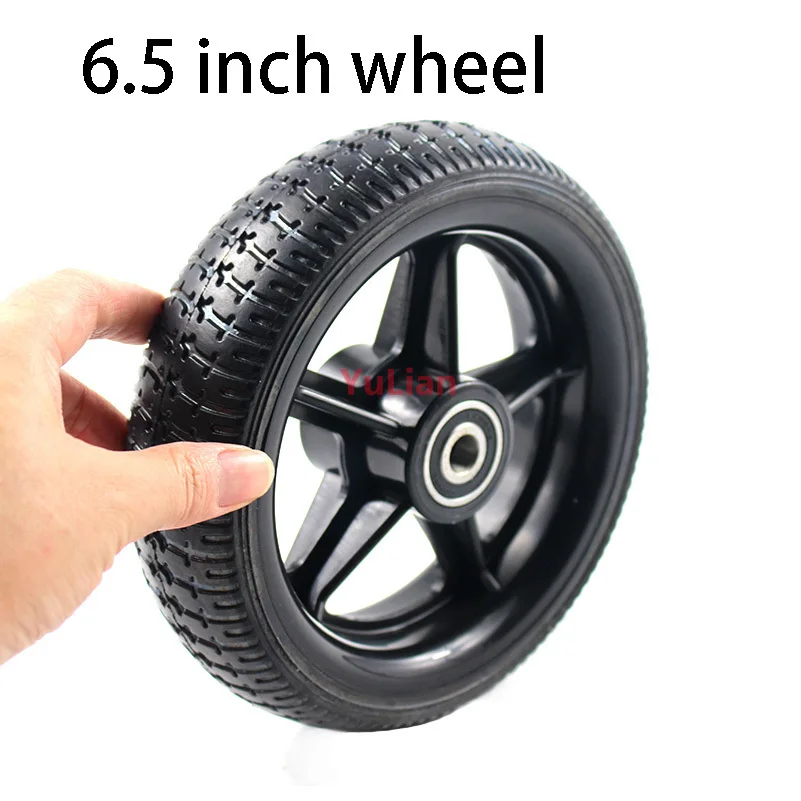 Cheap 6.5 inch wheels scooter polyurethane wheels and tires rear factory high quality wheels