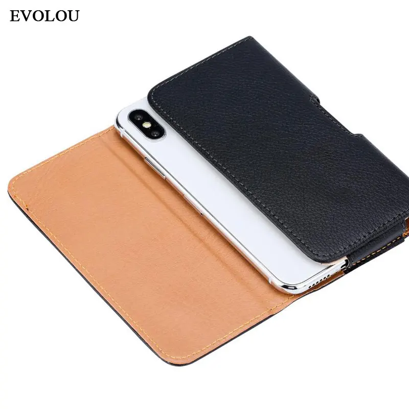 Leather phone belt case for Samsung A51 S20 A71 A81 A91 S10Plus A21 A31 M31 M21 Belt Clip Waist Bag Magnetic Vertical Phone Case