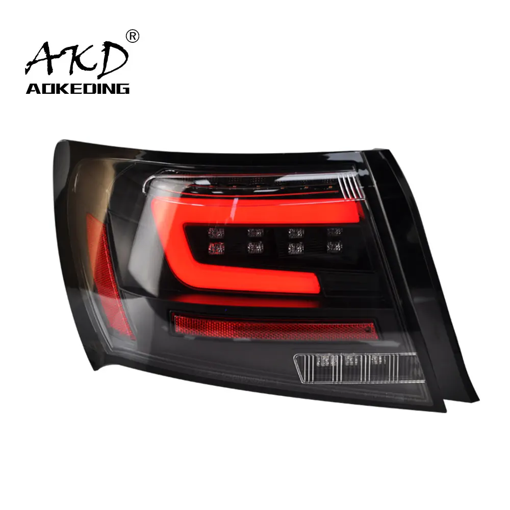 AKD Car Styling Tail Lamp for Subaru WRX Tail Lights 2008-2014 Impreza LED Tail Light DRL Turn Signal Reverse Auto Accessories