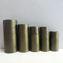 50pc 10/20/30/50/100ml Oil bottle packaging box kraft paper tube packing box dropper bottle round cardboard Lipstick Perfume box