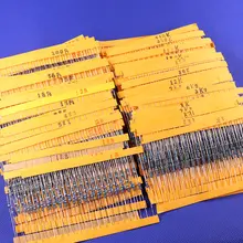 Assorted Metal Film Resistors Kit 130 Values #4