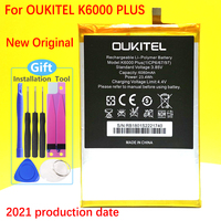 NEW 6080mAh Battery For Oukitel K6000 PLUS Mobile Phone High Quality +Track Number