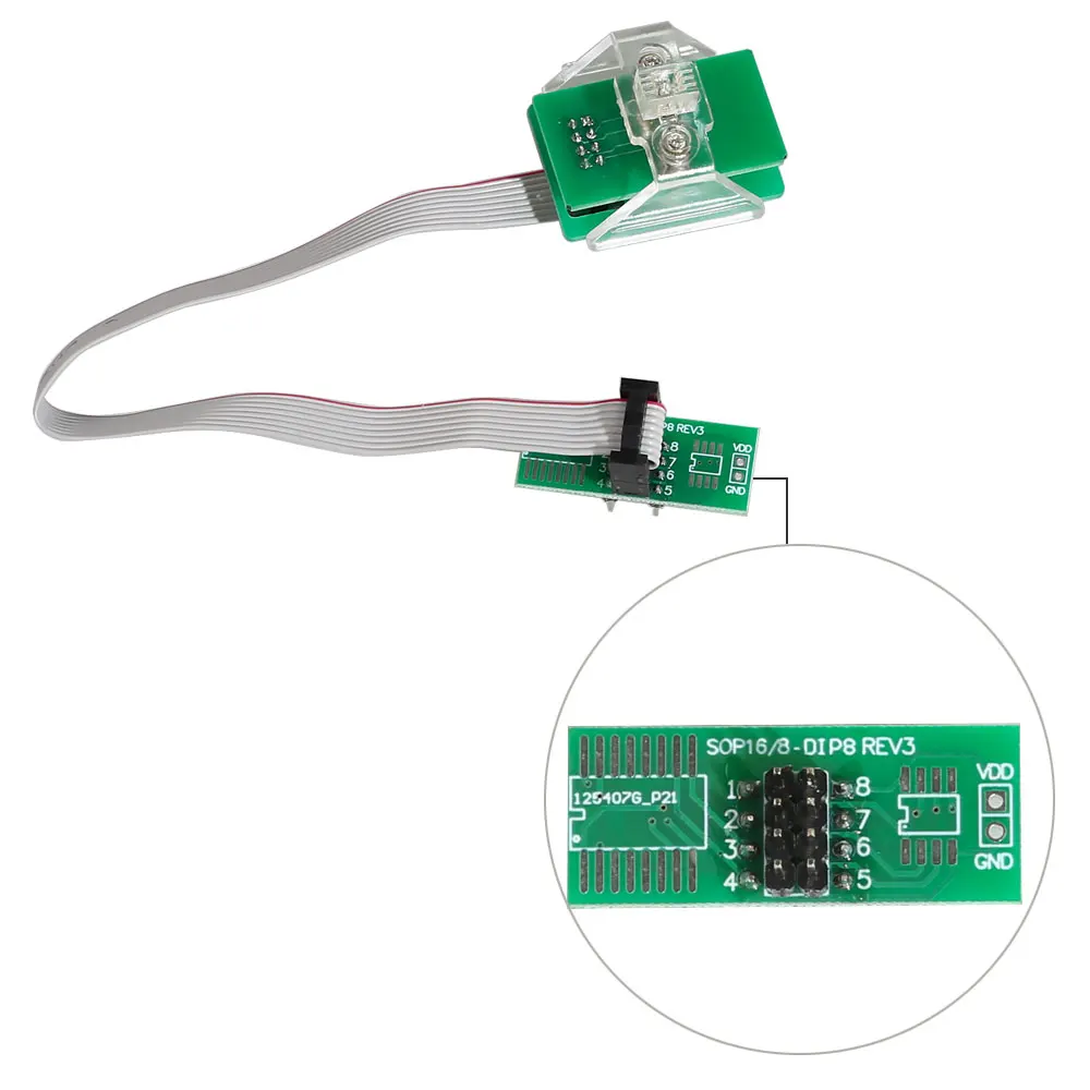 EEPROM 8PIN OEM FEM-BDC Chip Data Reading Adapter for BMW Work with VVDI Prog, Orange5, iProg+,Xprog, CG PRO 9S12