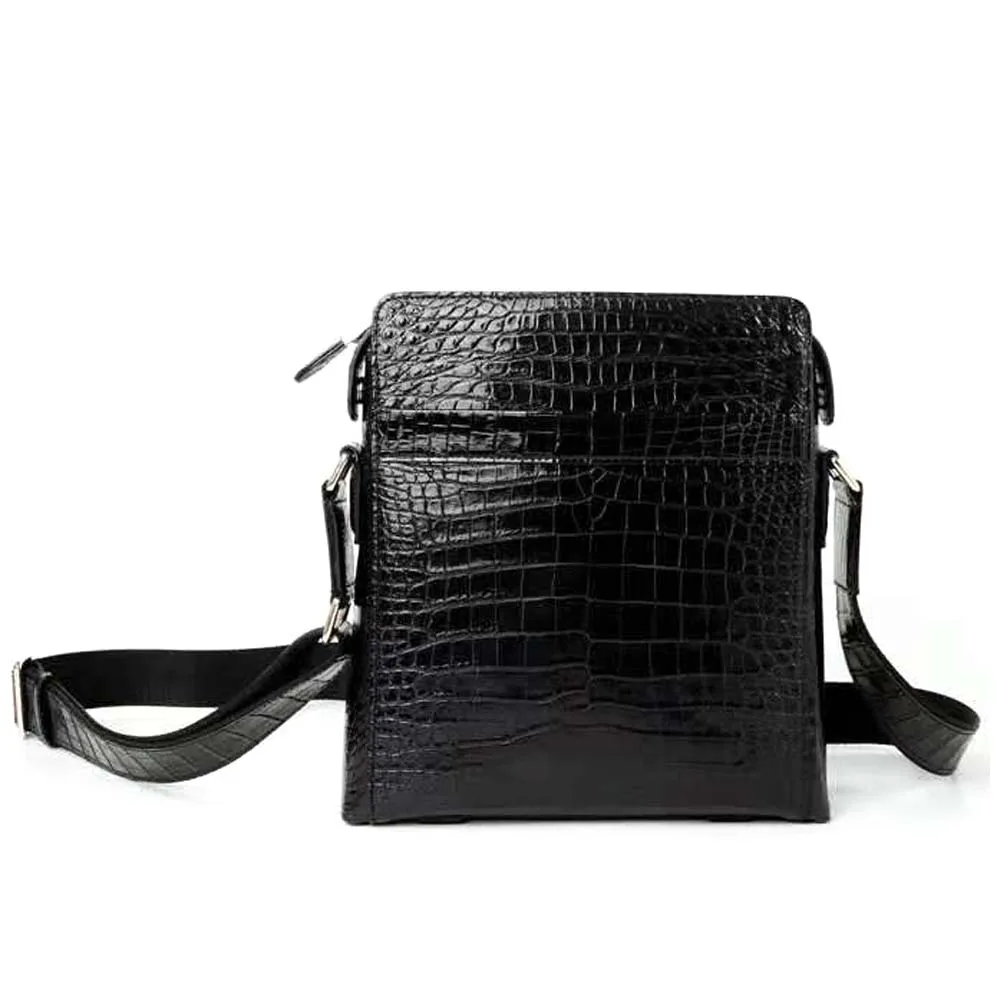 

ouluoer men single shoulder bag male bag men crocodile bag men bag black business men bag