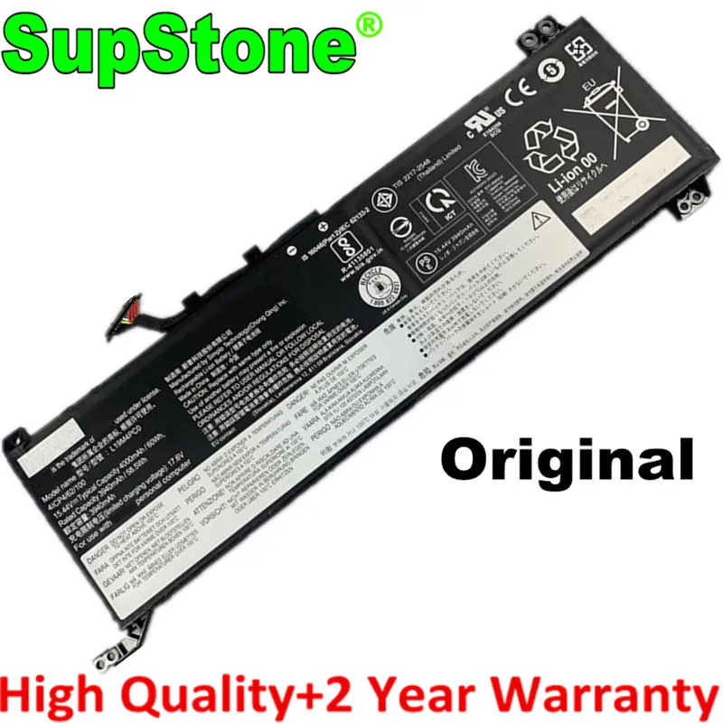 

SupStone New L19M4PC0 L19C4PC0 L19L4PC0 L19SPC0 Battery For Lenovo Legion 5-15ARH05,15IMH05H L19M4PC1 L19M4PC2 L19C4PC1 L19C4PC2