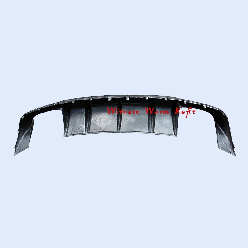 for 2013-2016 Audi A3 Sline S3 Sportback Hatchback Rear Bumper Lip Spoiler Diffuser Carbon Fiber Frp Body Kit