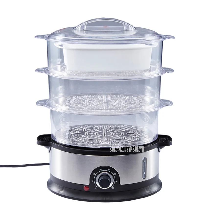 ES-07 家電食品スチーマー多機能スチーマーポット自動電源の 3 層大容量シーフード汽船炊飯器